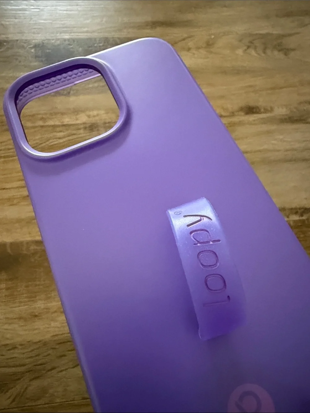 iPhone 15 pro max NEW Purple Loopy Phone Case